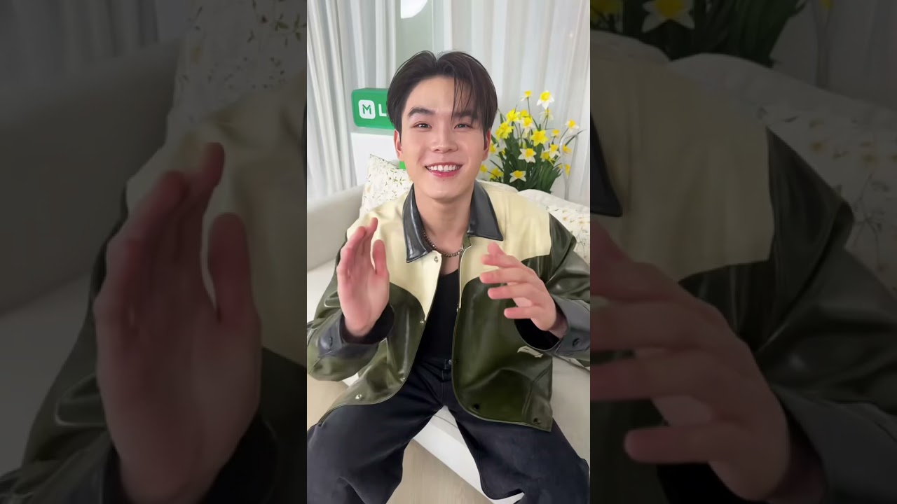 HANDSOME AND CUTE LIKE DOUBLE WITH "LINE MAN"🤩🤏🐼❤️ 