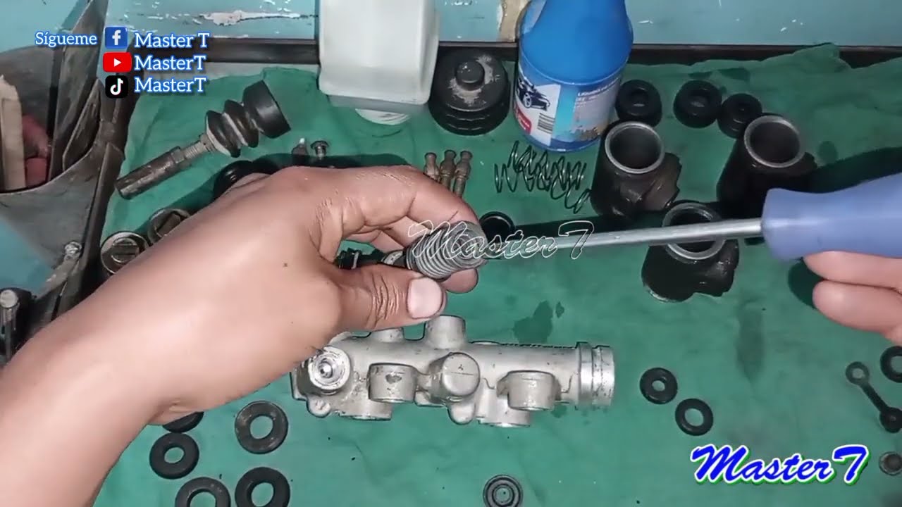 MANTENIMIENTO BOMBA DE FRENO BAJAJ Y BOMBIN DE FRENO, COMO FUNCIONA LA BOMBA DE FRENO