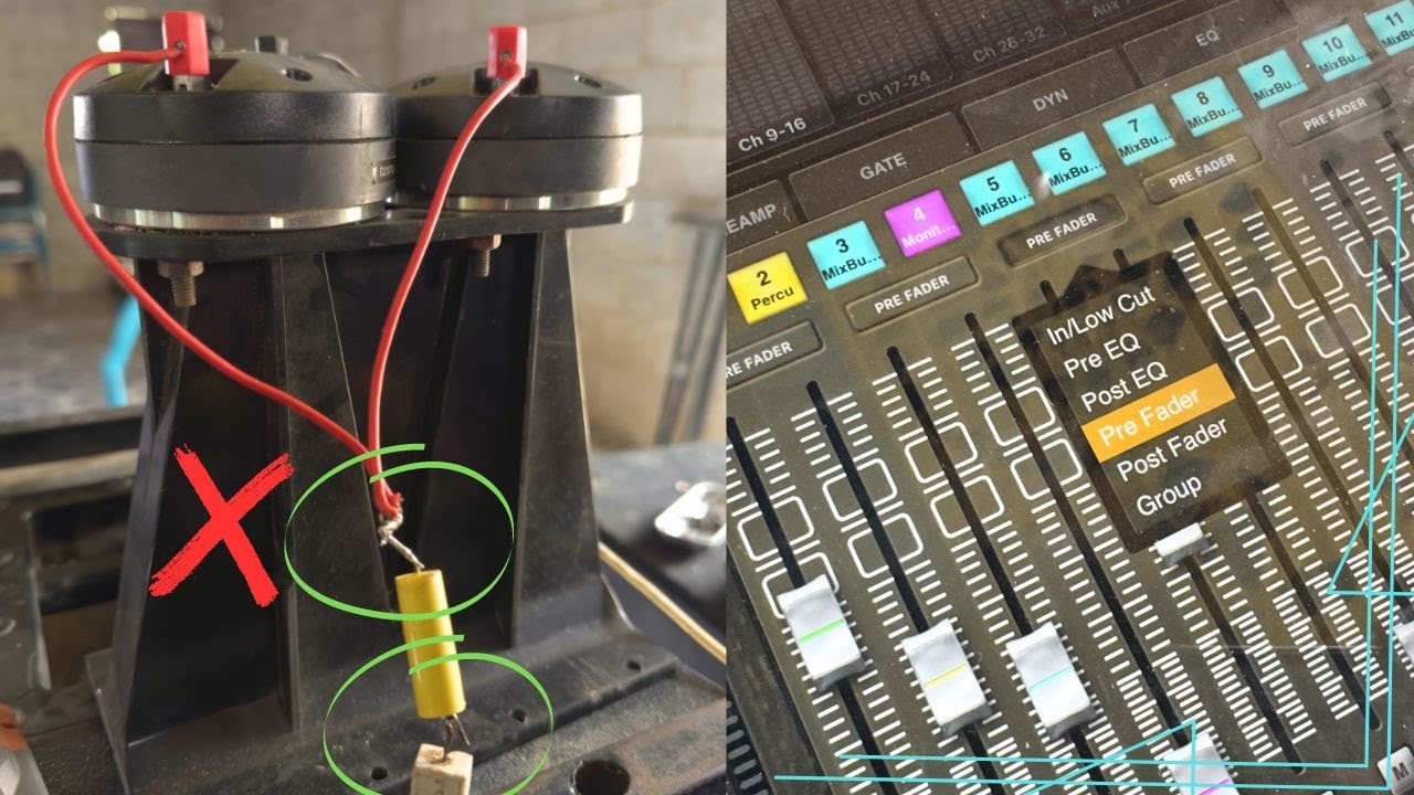 Mezclé Y Optimicé Una Rack X32 Behringer, DBX Pa2, Twitter Con Guías De Onda