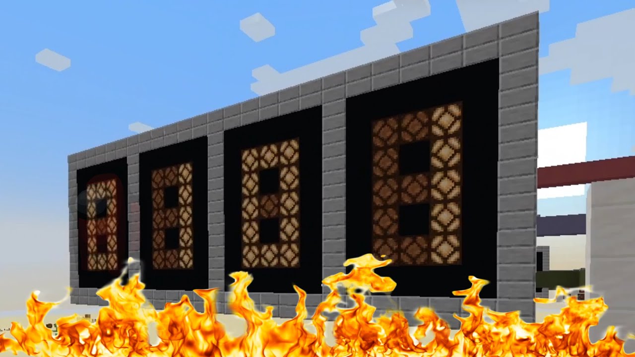 4 bits memory - Minecraft Redstone (add, substract, reset)