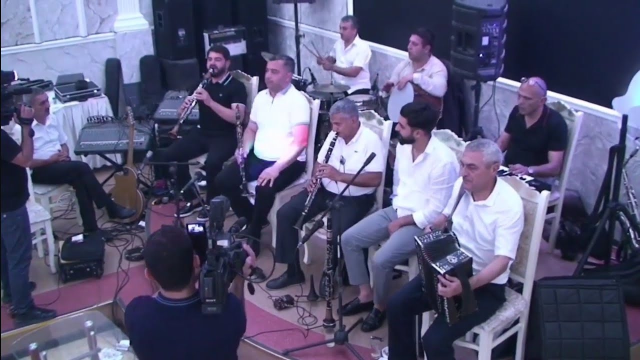 Klarnet ifaçıları Ramız, Rasim, Seymur, İbrahim, Nahid Nağara gözəl ifaları (Saray Toyu)