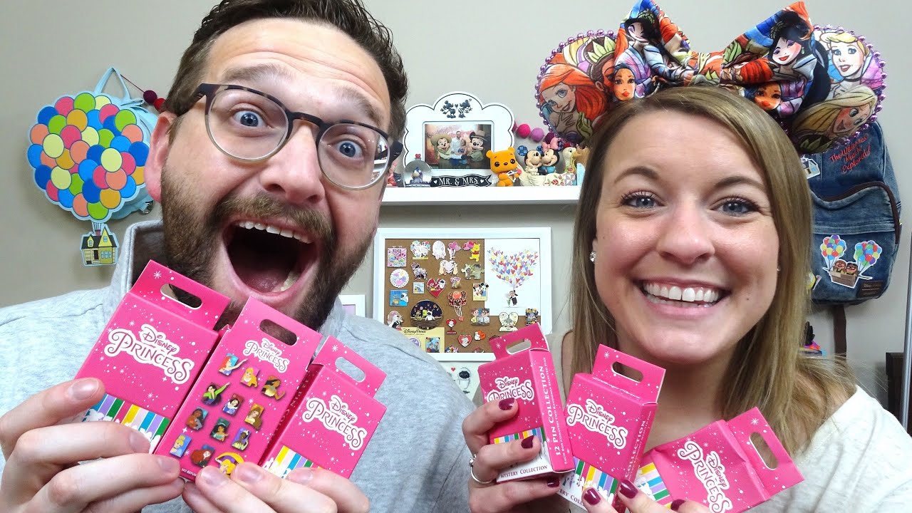 Disney Princess Mystery Pin Unboxing!! March 2021