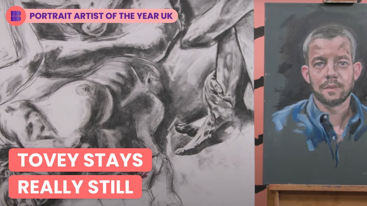 Russel Tovey Sits for Intense Contest | Portrait Artist of the Year UK