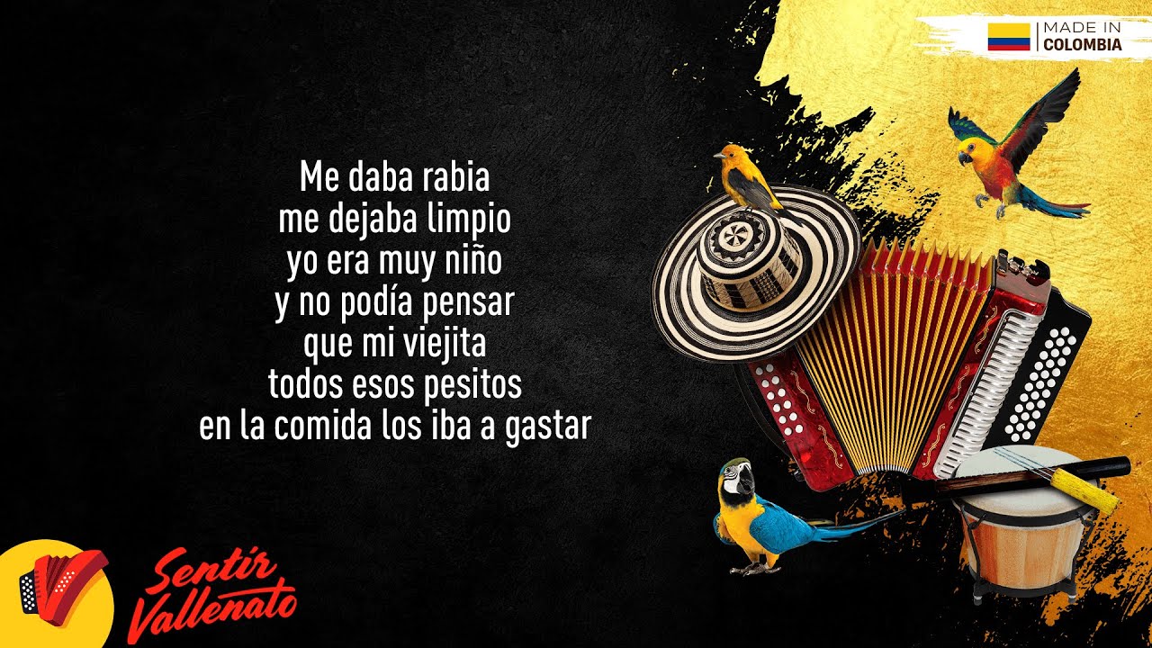 Historia, Los Diablitos, Video Letra - Sentir Vallenato