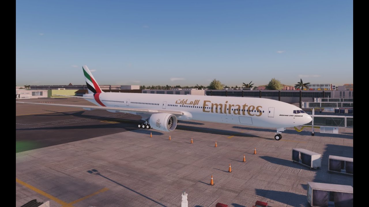 Project Flight | Boeing B777 Emirates | Full flight Punta Cana - London Gatwick | Roblox.