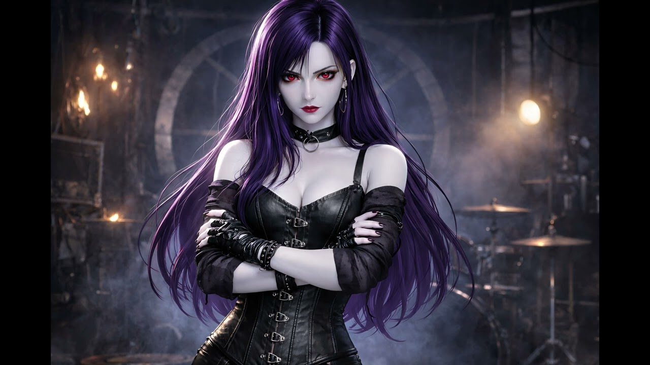 Monica & the Wolves - Darkness is my only friend - Goth Rock (Rewritten & Revised in Suno V5)