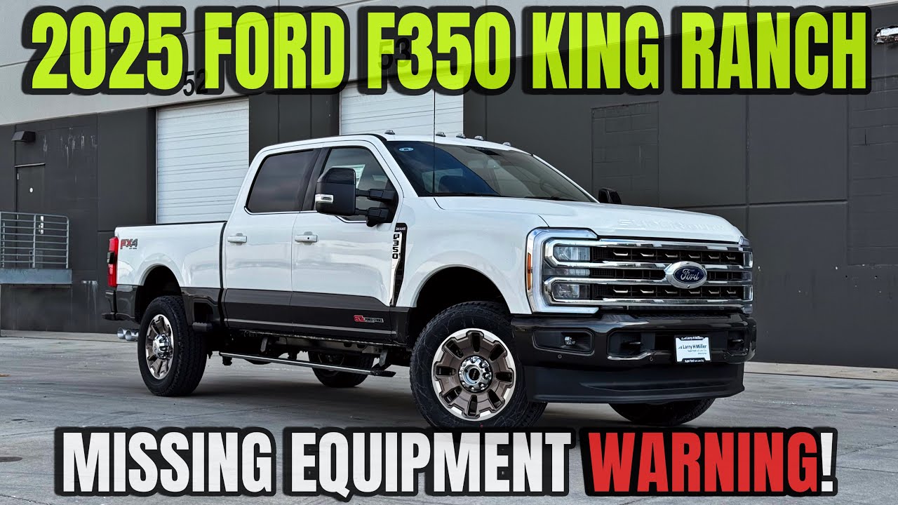 2025 Ford F350 King Ranch: What Updates Did Ford Make To This?