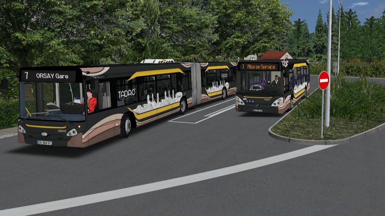 GPM bus TADAO ligne 7 gx 427  omsi 2 ( description vulkan )