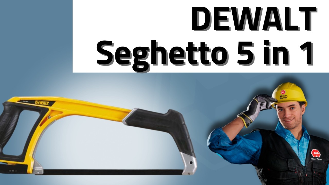 DEWALT 5-in-1 Seghetto per Metallo DWHT0-20547 Recensione 2025