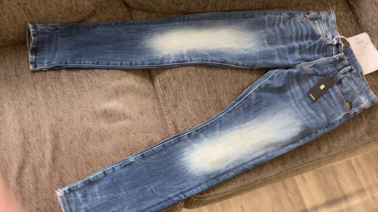 G-STAR RAW Revend Skinny Originals Jeans | Farbe: antic faded baum blue | D17829 | Unboxing