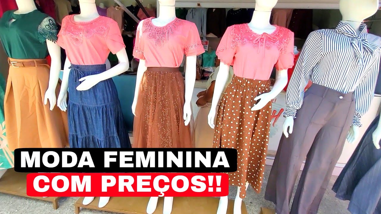 Feira da Sulanca de Caruaru-Pe | Preço de Roupas Femininas