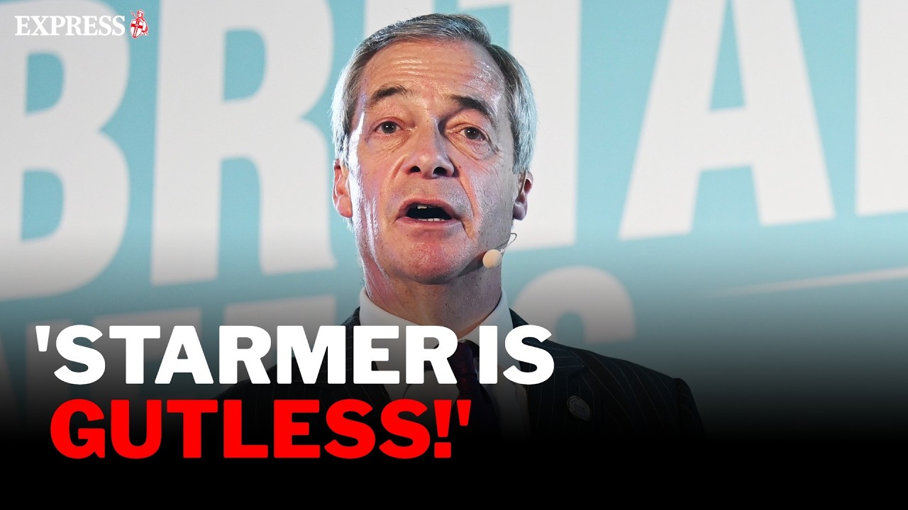 'STARMER IS USELESS!' | Farage unleashes BLISTERING attack on Starmer after local election u-turn