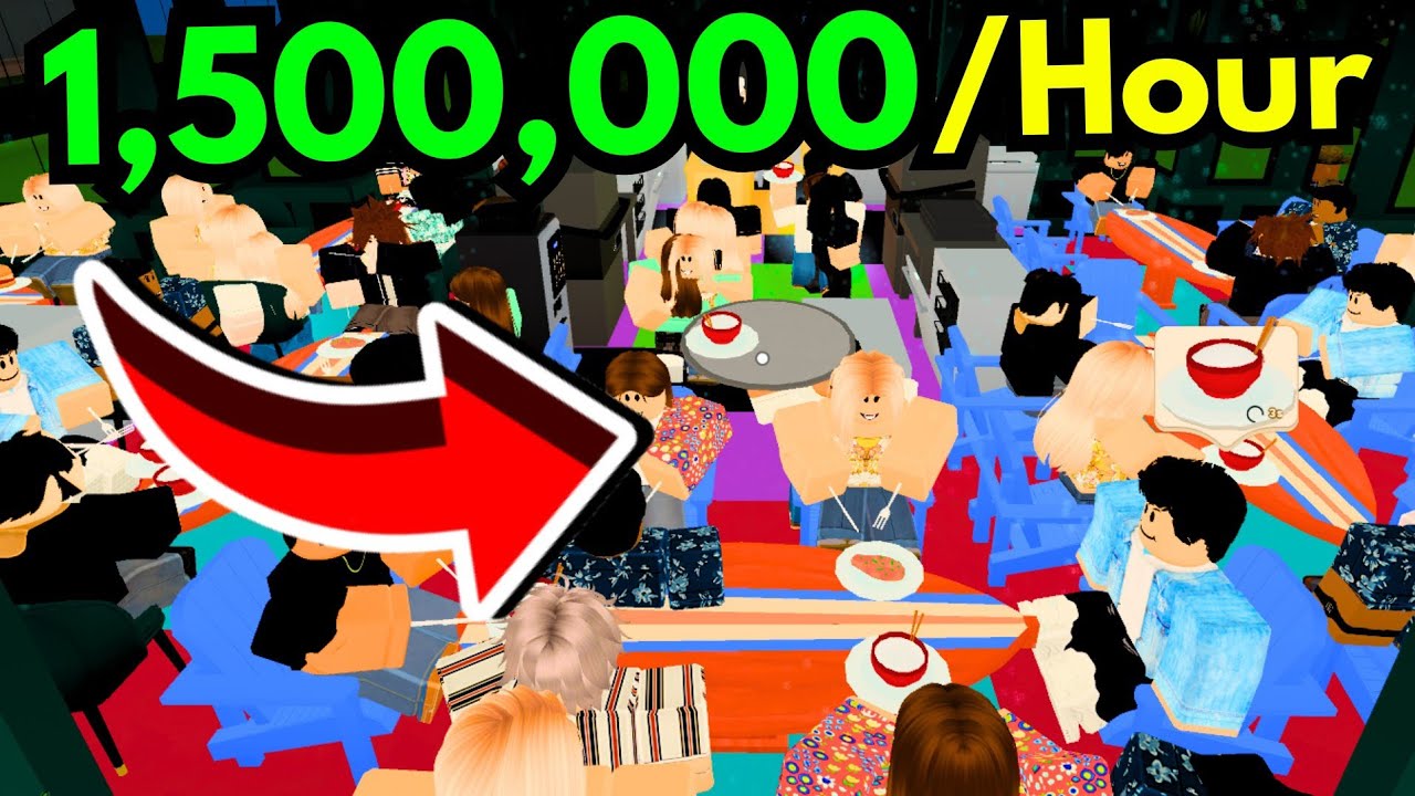 *1.5m Per Hour* INSANE F2P LAYOUT in Run A Restaurant!