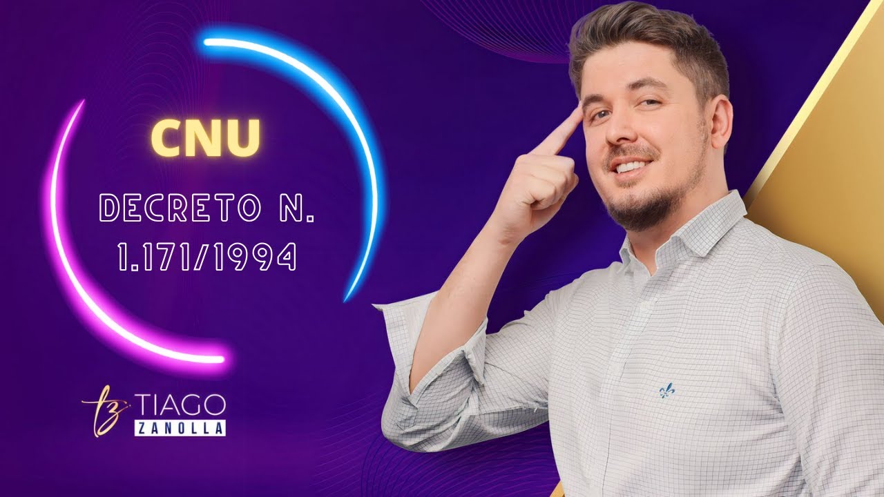 Decreto 1171/94 p/ CNU -  Ética na Função Pública