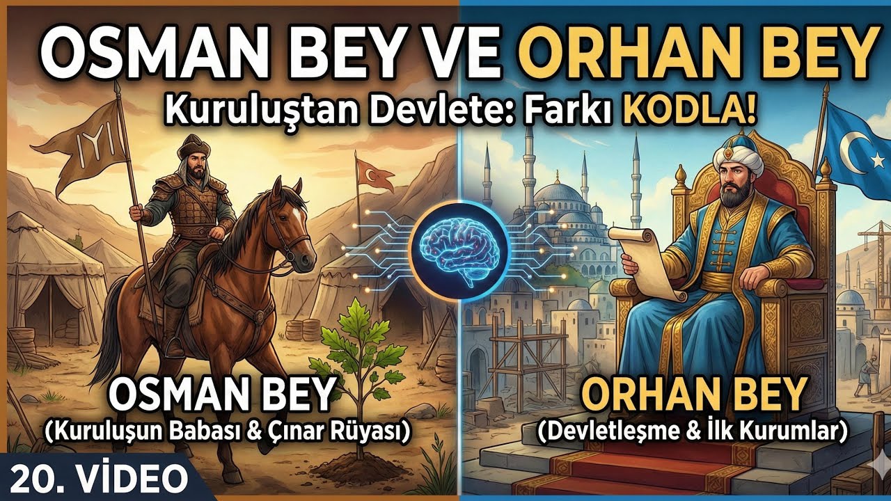 20- Beylik mi, Devlet mi? 🤔 Osman Bey ile Orhan Bey'i Asla KARIŞTIRMA!