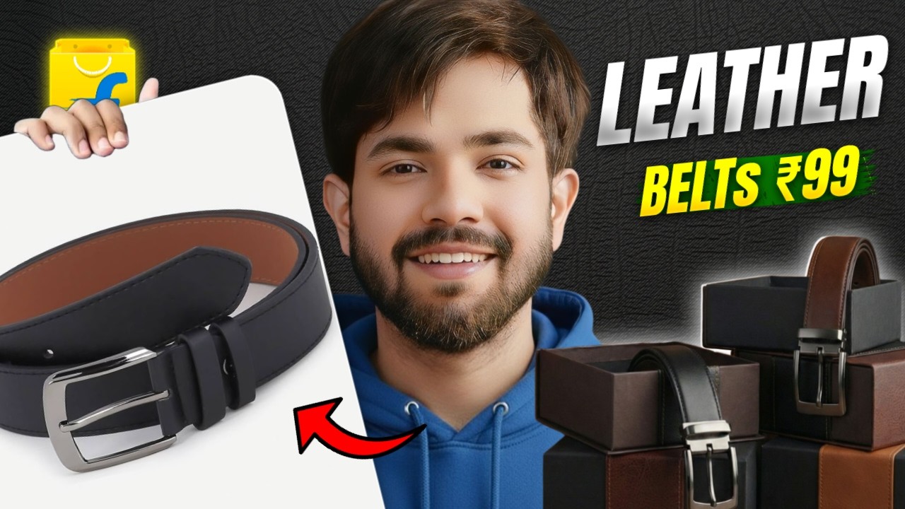Top 5 Best Belts for Men Under ₹500 | Genuine Leather & Reversible 🔥