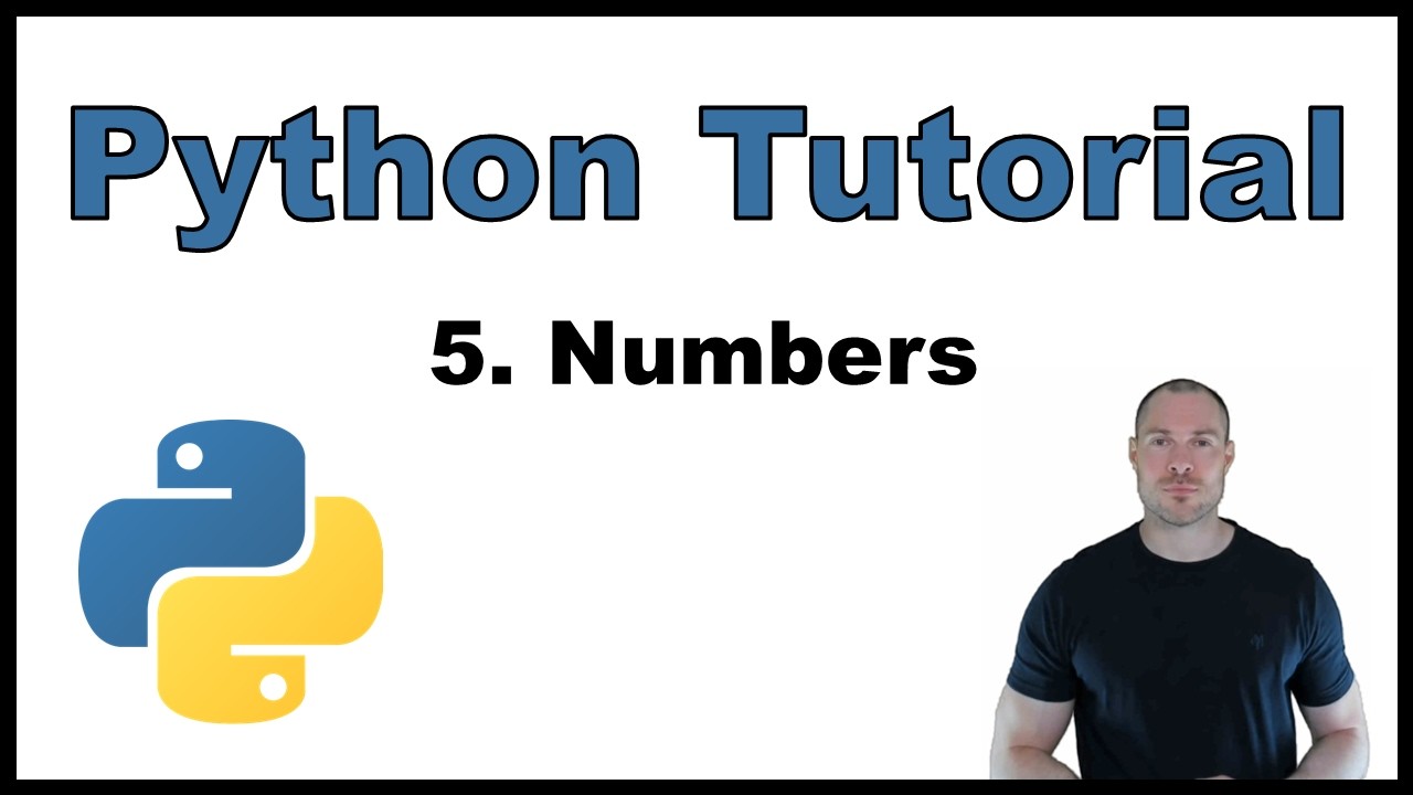 Python Tutorial for Beginners: Data Types - Numbers (Integers, Floats and Complex Numbers)