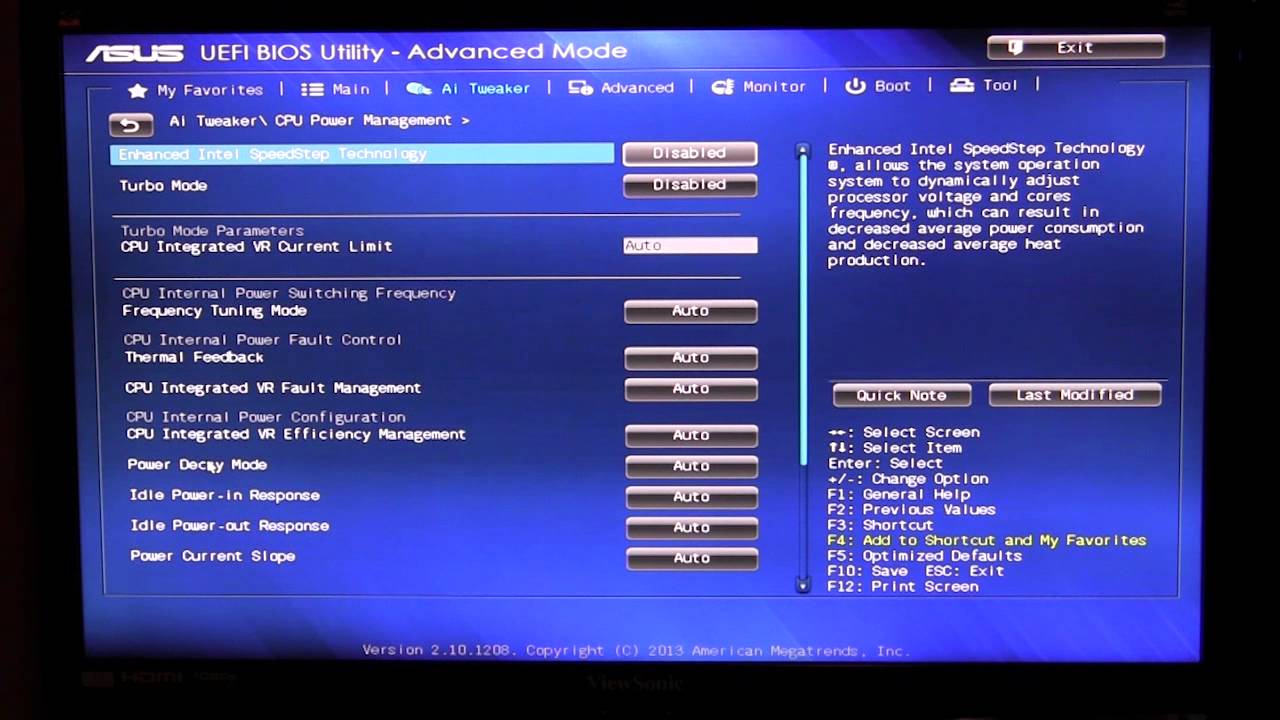 ASUS Z87-Expert Motherboard BIOS Overview