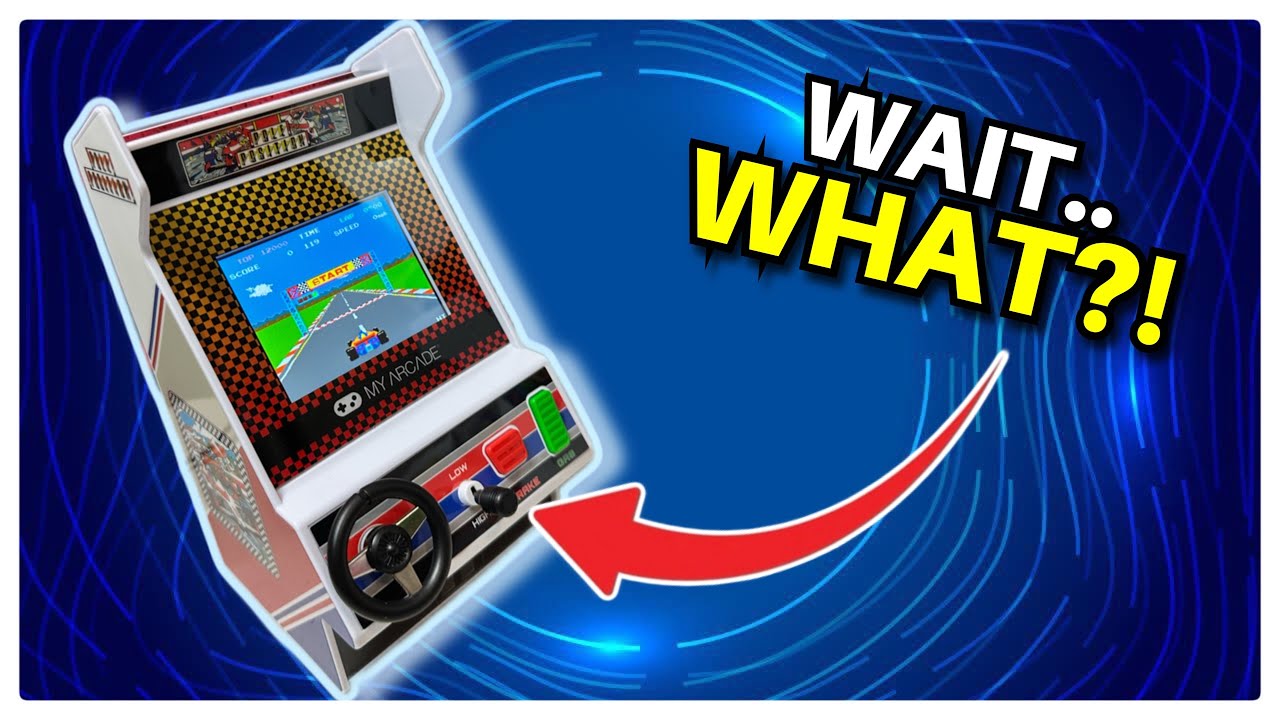 Мой обзор игрока Arcade POLE POSITION Racing! - ШОКИРУЮЩЕ...