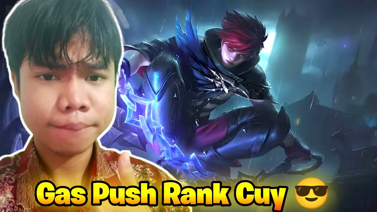 LATIHAN DI RANK GUYS SEBE;UM RESET SEASON BESOK !! PUSH RANK MOBILE LEGENDS
