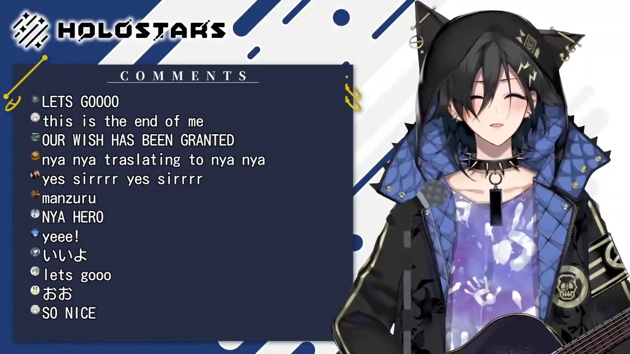 [Holostars] Kanade Izuru sings The Beginning by ONE OK ROCK