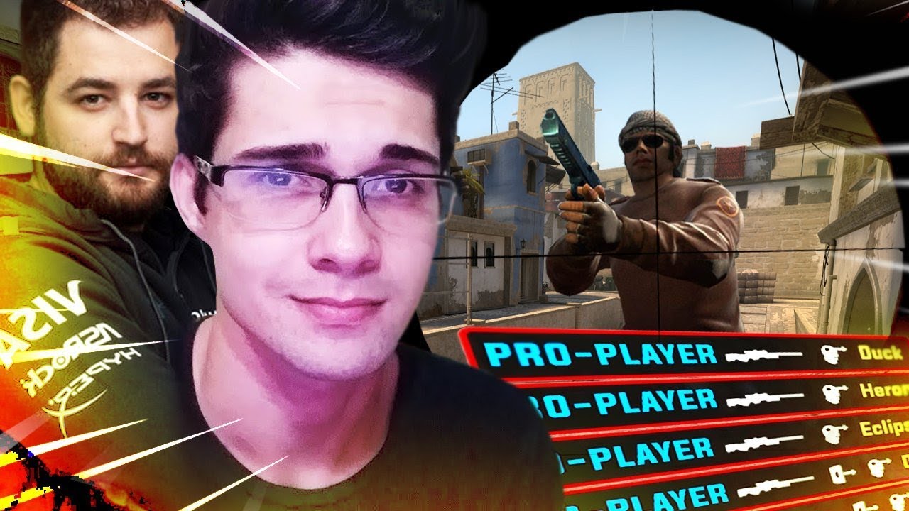 FINGI ser PRO PLAYER - Puxei AWP e fiz 5K com HS varado, muito RAGE!