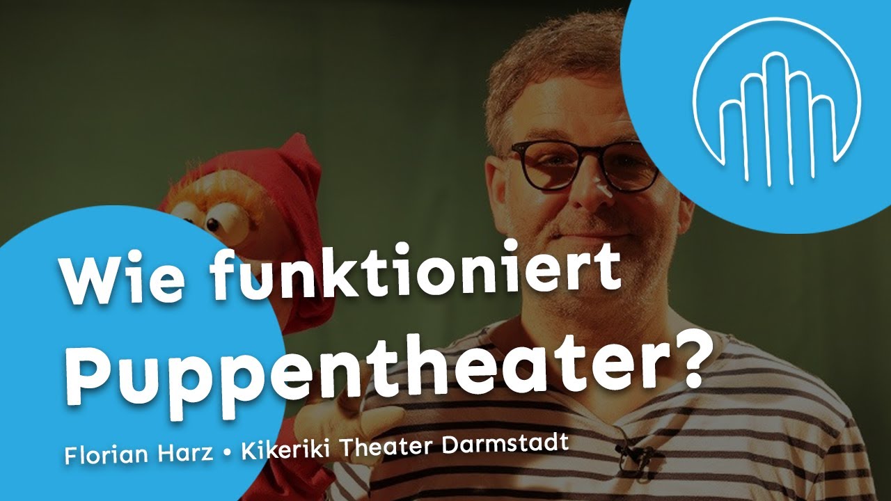 Wie funktioniert Puppentheater? Zu Gast im Kikeriki Theater Darmstadt (Kindervorlesung am 06.02.21)