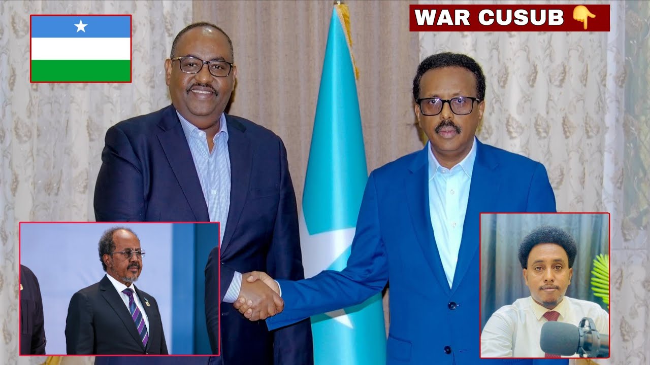 DEG DEG: Farmaajo & Siciid Deni oo heshiis  layaab leh Muqdisho ku galay & Xasan Sh oo halis ku jira