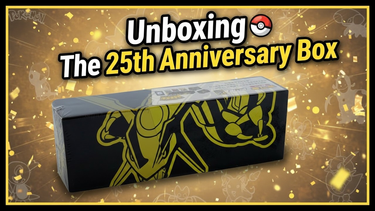Opening The 25TH Anniversary Rayquaza Box!