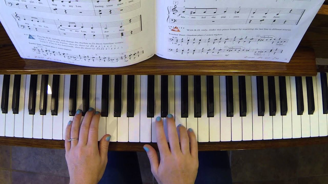 Leftover Popcorn - Faber Piano Adventures/ 2A/ Lesson Book