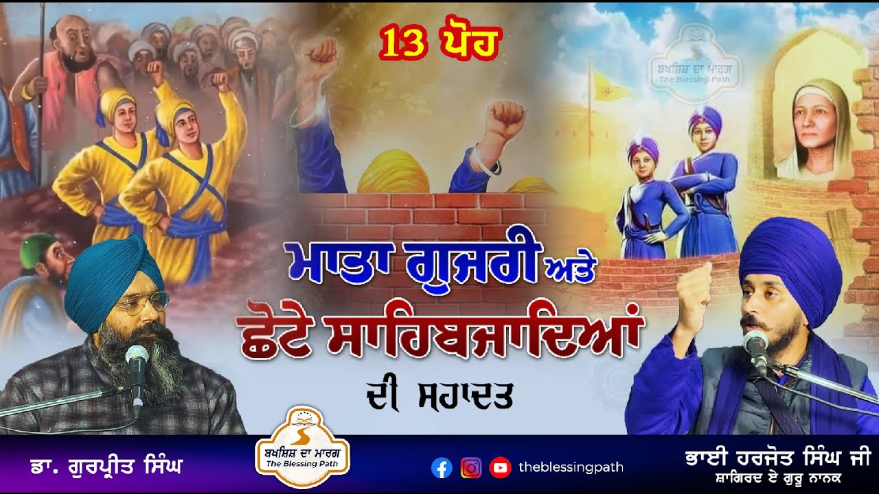 13 Poh | Mata Gujri Ji | Chote Sahibzadde | Shaheed | The Blessing Path #panjab #sikhguru #reelviral