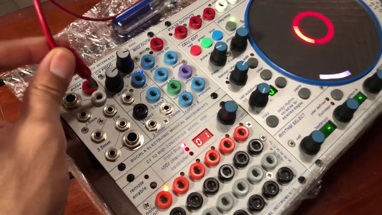 midi to cv buchla 225H issue cv to MIDI