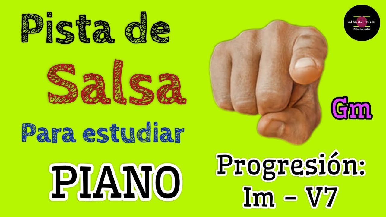 Backing Track Para Piano Salsero | Practica tus Montunos | Sol Menor.