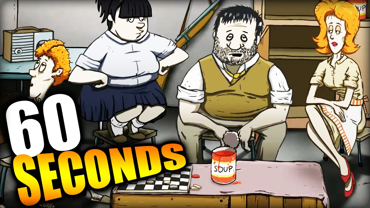 DIE APOKALYPSE ÜBERLEBEN ... !!! - 60 Seconds | DannyJesden