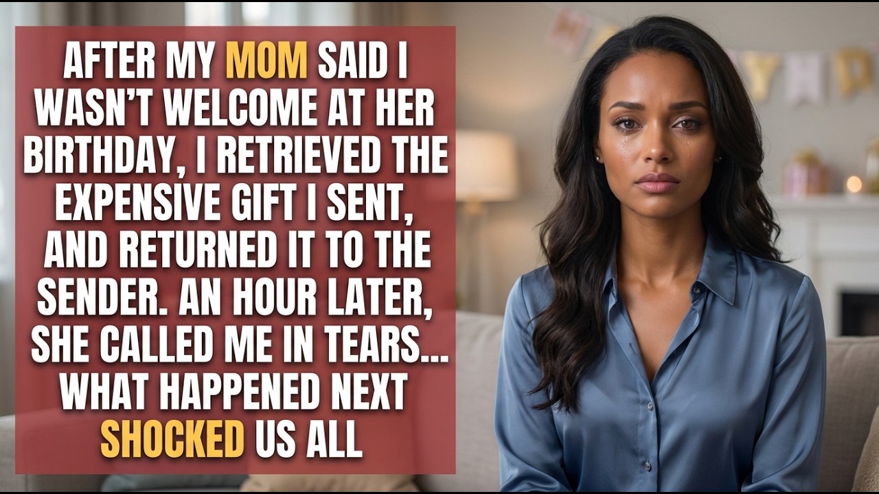 My Mom Said I Wasn’t Welcome at Her Party. One Hour Later, She Was Crying on the Phone...