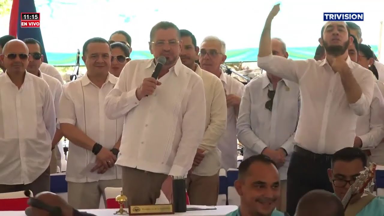 Consejo de Gobierno desde la Casona de Santa Rosa, este viernes 20 de marzo.
