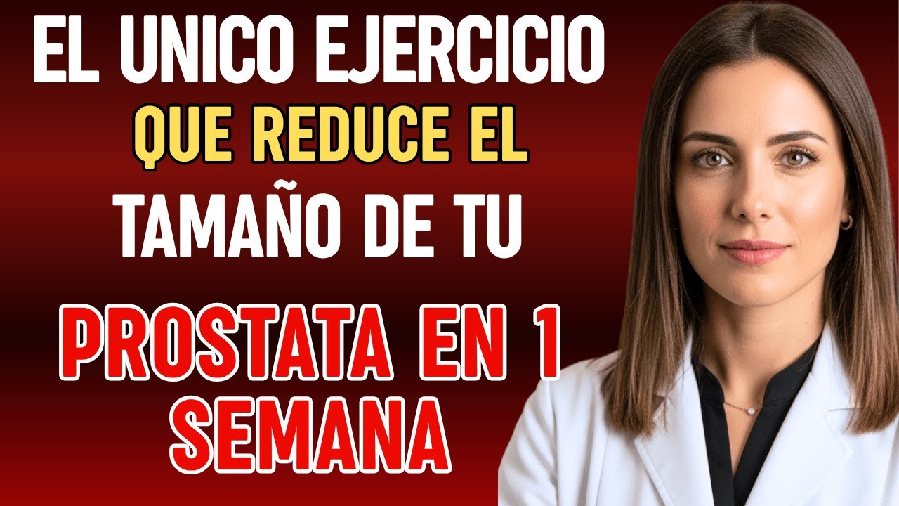 EL &Uacute;NICO EJERCICIO QUE REDUCE EL TAMA&Ntilde;O DE TU PR&Oacute;STATA DESDE CASA