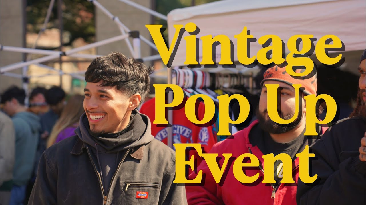 Vintage Pop Up Event with Me!