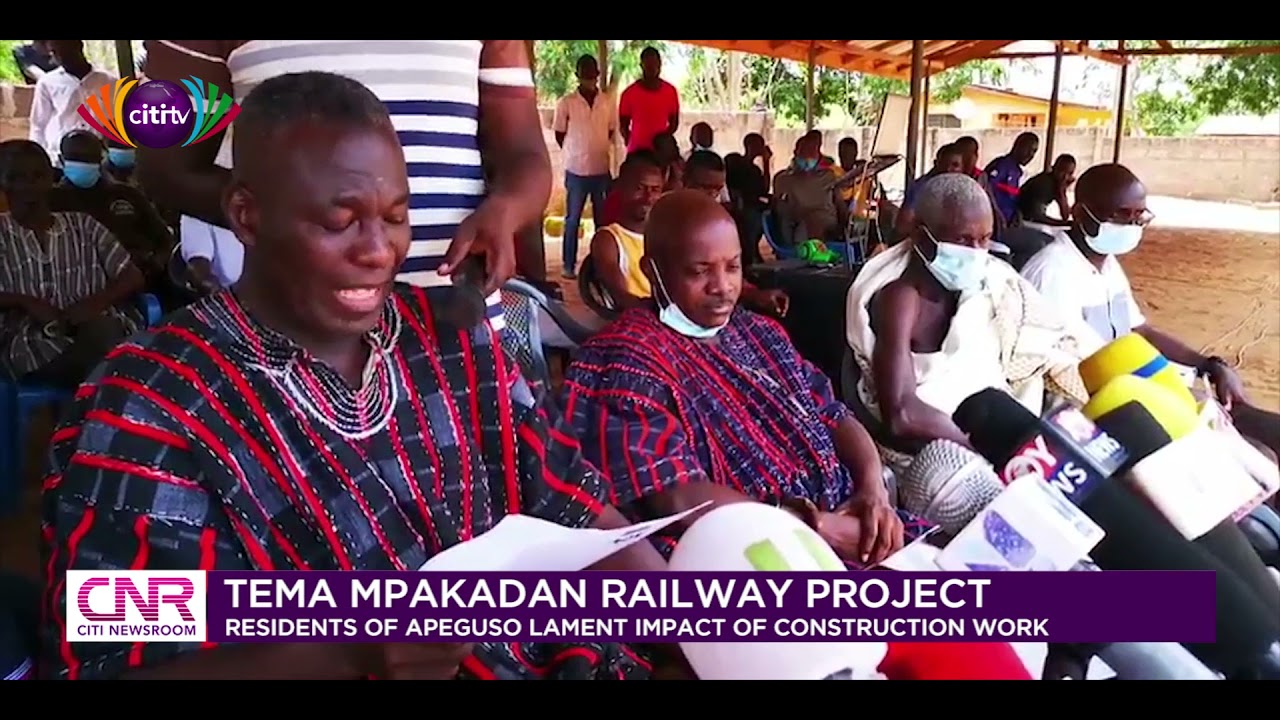 They are destroying our buildings - Apeguso residents lament impact of Tema Mpakadan railway project
