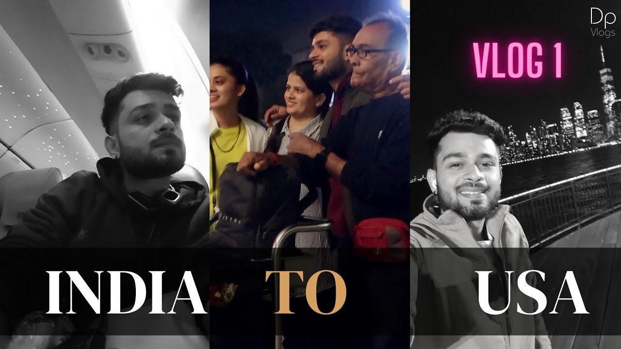 A Hardest goodbye 💔 | India to USA | Day 1 | Dhruvesh Patel Vlogs
