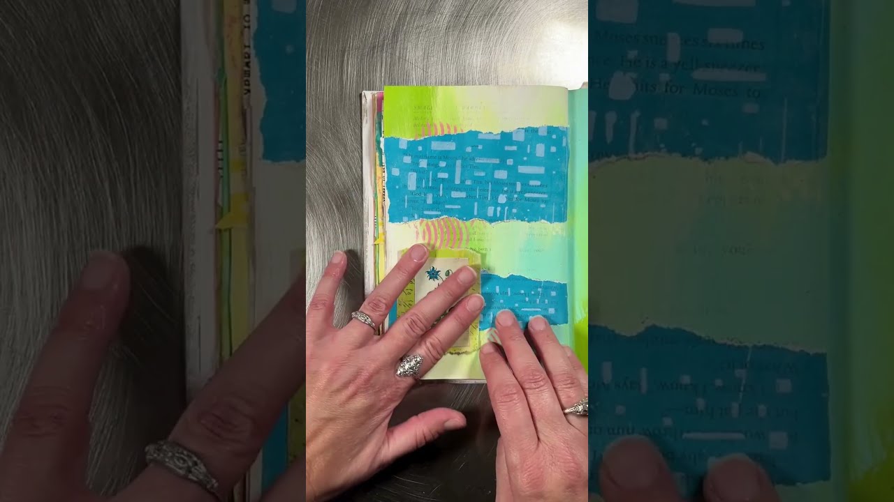 Secret Garden I Mixed Media Art Journal Page #junkjournaling #art #artsandcraftsmovement #artjournal