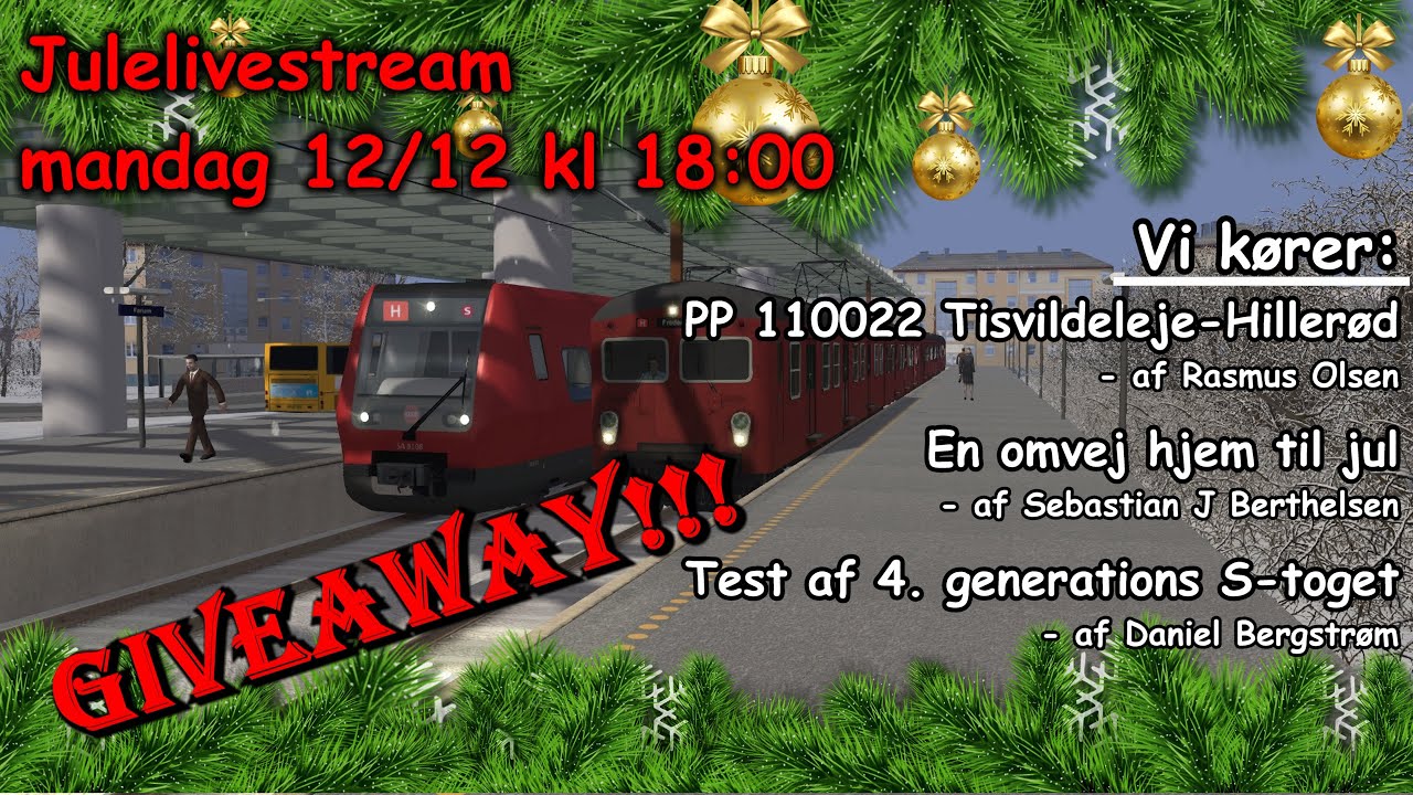Julelivestream 2022 - mandag 12/12 kl 18:00