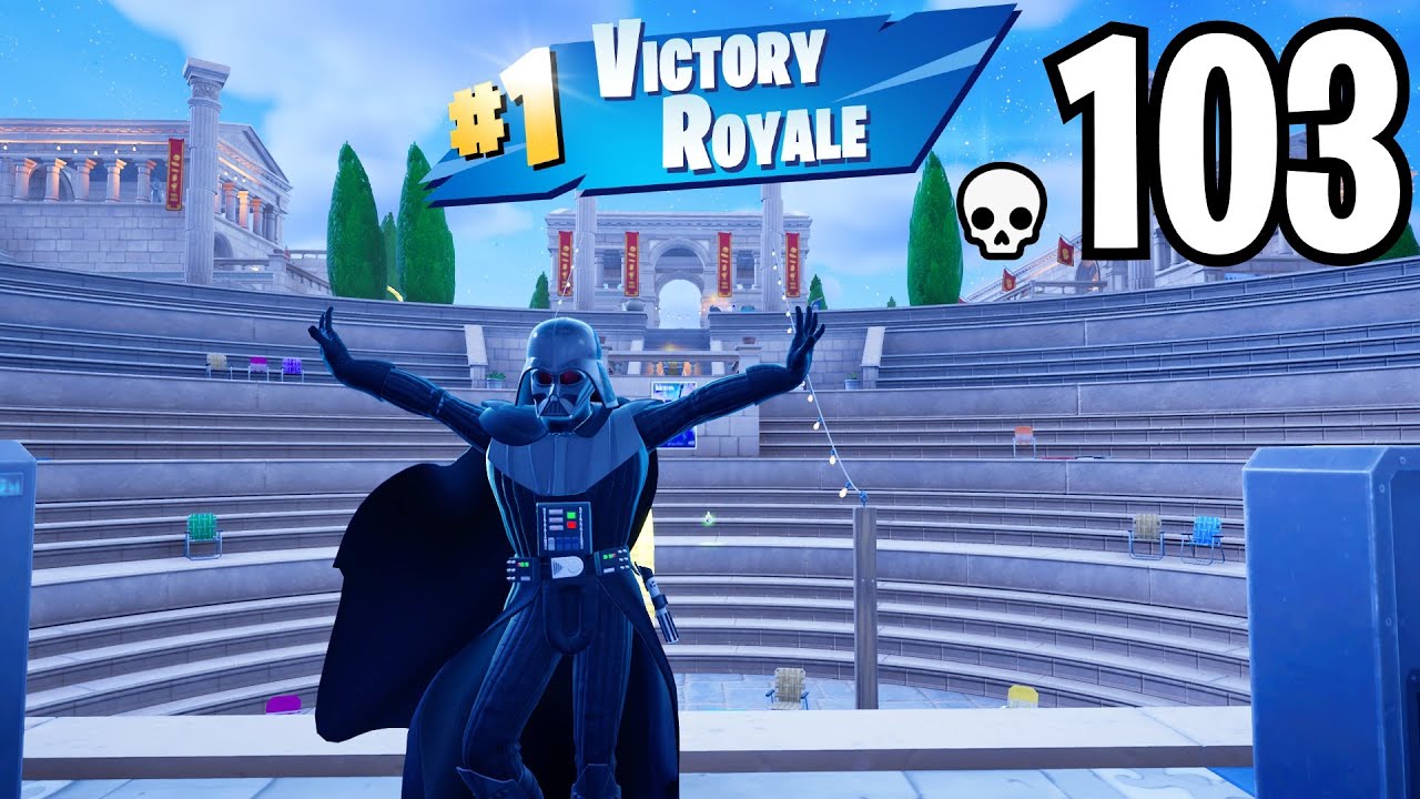 103 Elimination DARTH VADER Solo vs Squads WINS Full Gameplay (NEW FORTNITE CHAPTER 5 SEASON 2)!