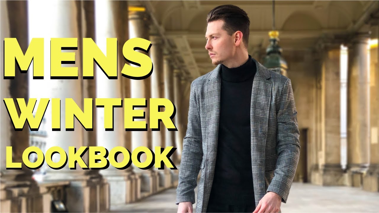 MENS FASHION LOOKBOOK WINTER 2019 - 5 STREETWEAR OUTFITS FOR MEN