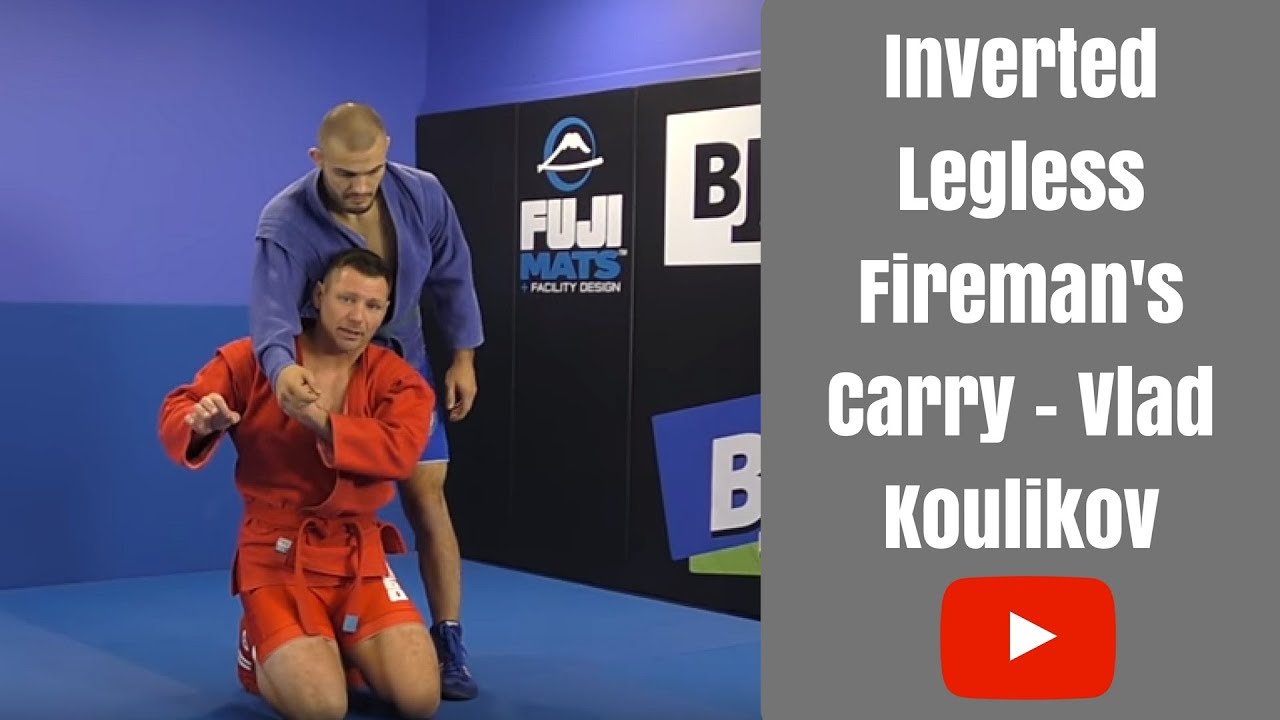 Inverted Legless Firemans Carry by Vlad Koulikov