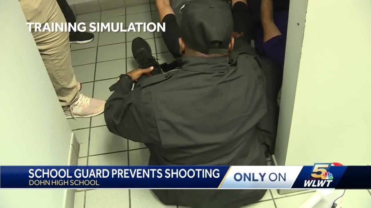 High school security guard prevents shooting