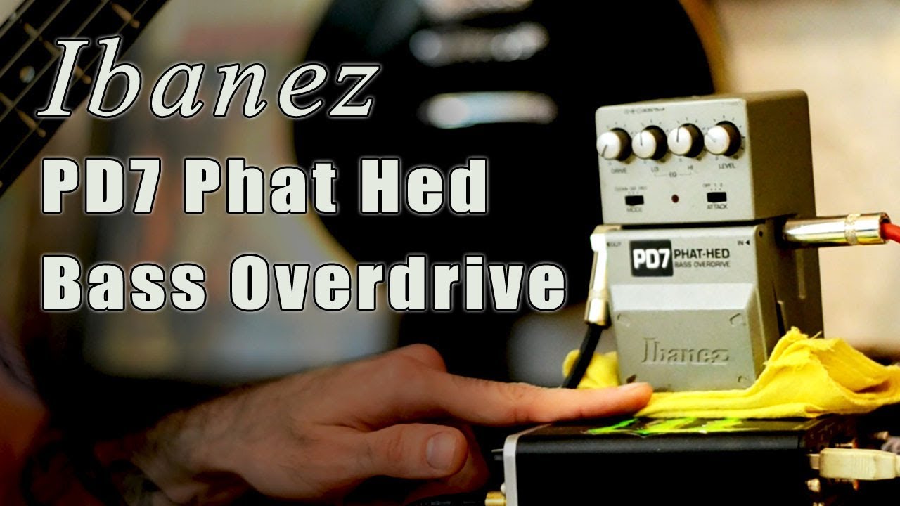 Обзор Ibanez PD7 Phat-Hed Bass Overdrive