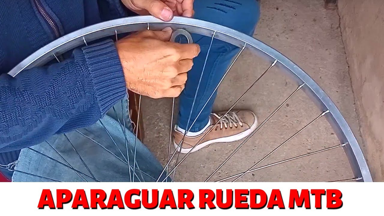 🔩Cómo AJUSTAR Los" Rayos "de un RIN de Bicicleta