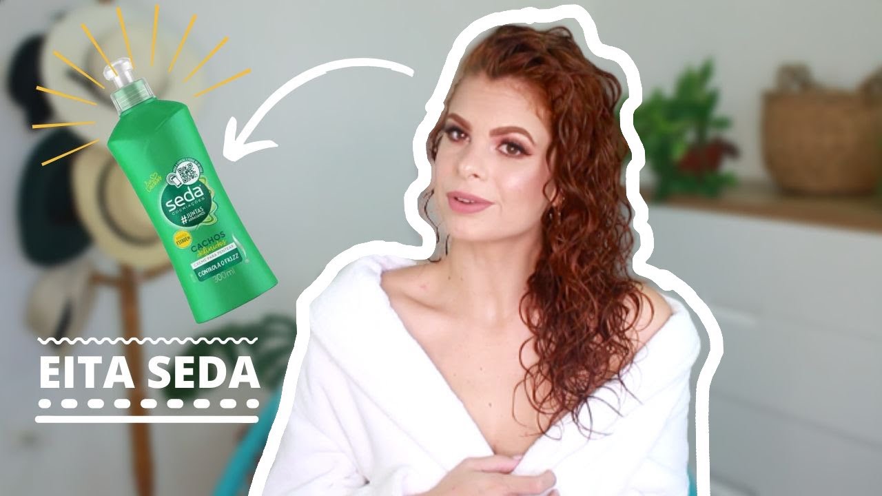 FINALIZAÇÃO COM SEDA CACHOS DEFINIDOS - TESTEI CONTEI