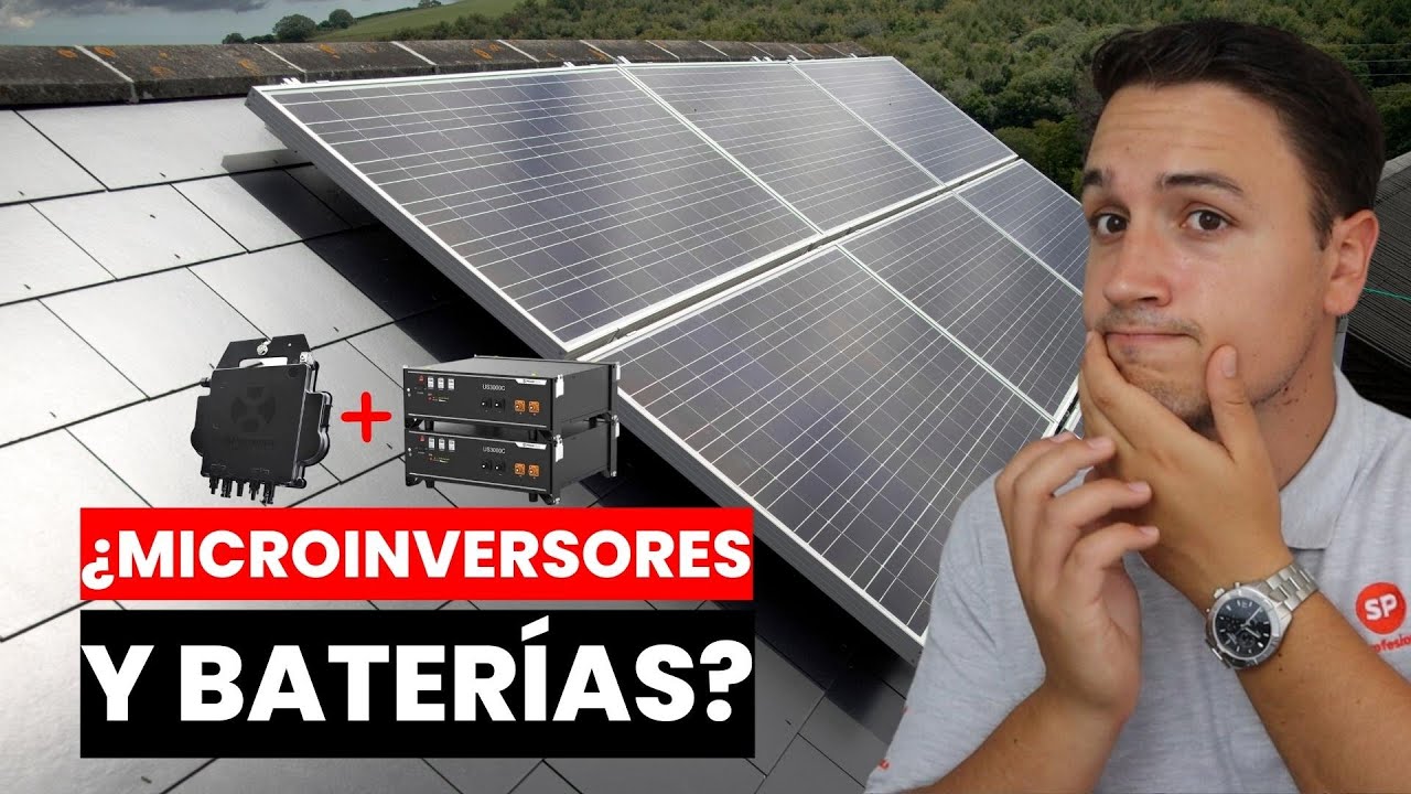 🔋 Añadir BATERÍAS en PANELES SOLARES con MICROINVERSORES